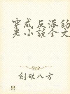 穿成反派的黑月光小说全文免费阅读