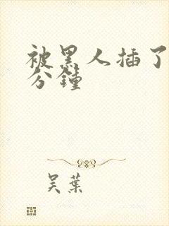 被黑人插了30分钟