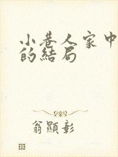 小巷人家中鹏飞的结局