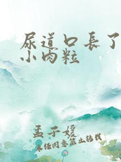 尿道口长了许多小肉粒