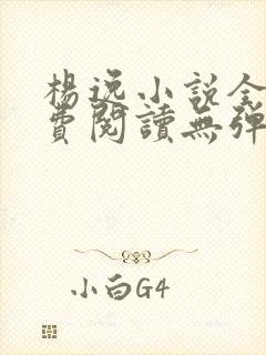 杨逸小说全文免费阅读无弹窗