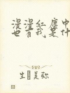 漫漫红尘中有你也有我是什么歌