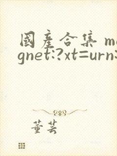 国产合集 magnet:?xt=urn:btih: