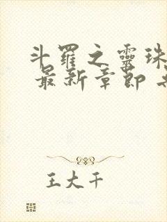 斗罗之灵珠神剑 最新章节 无弹窗