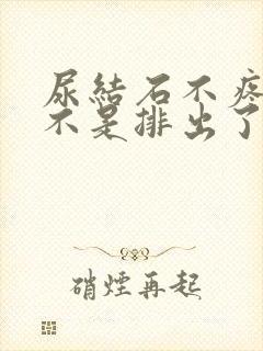 尿结石不疼了是不是排出了