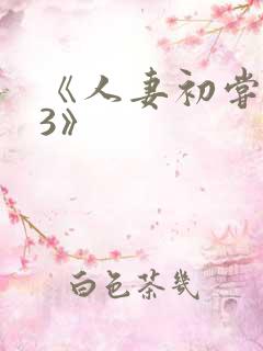 《人妻初尝黑人3》