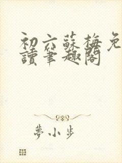 初六苏梅免费阅读笔趣阁