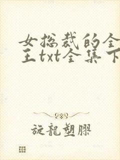 女总裁的全能兵王txt全集下载
