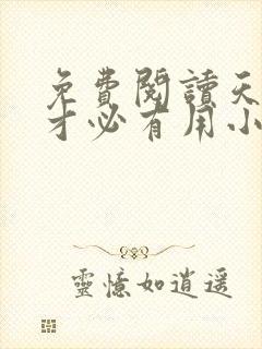 免费阅读天降我才必有用小说