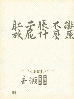 肚子胀不排便老放屁什么原因引起得