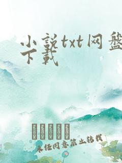 小说txt网盘下载