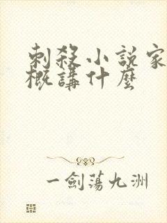 刺杀小说家2大概讲什么