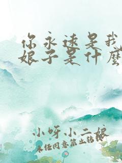 你永远是我的小娘子是什么歌