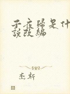 子夜归是什么小说改编