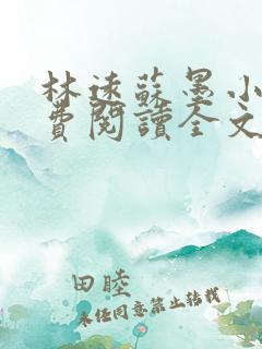 林远苏墨小说免费阅读全文最新章节