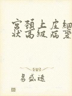 宫颈上皮细胞鳞状高级病变