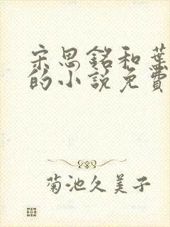 宋思铭和叶如云的小说免费阅读全文