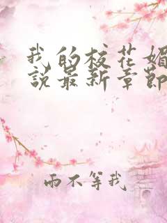 我的校花媚黑小说最新章节更新时间