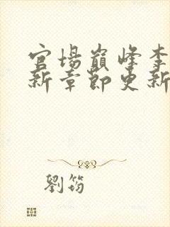 官场巅峰李霖最新章节更新