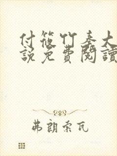 付筱竹秦大爷小说免费阅读全文