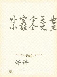 外室今天也摸鱼小说全文免费阅读