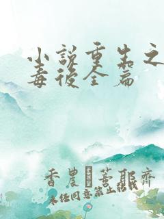小说重生之将门毒后全篇