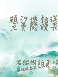 顾汐傅柏琛小说免费阅读最新章节