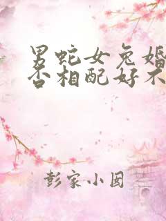 男蛇女兔婚姻是否相配好不好