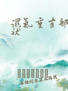 湿气重有那些症状