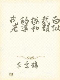 我的总裁白富美老婆和类似的小说