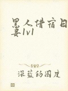 黑人借宿日本人妻1v1