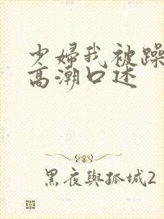 少妇我被躁爽到高潮口述