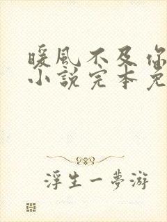 暖风不及你情深小说完本免费阅读