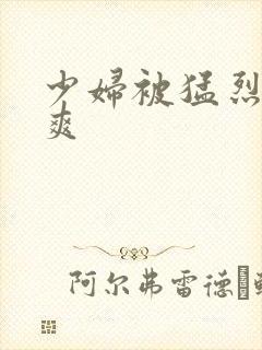 少妇被猛烈挺进爽