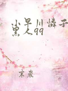 小早川怜子vs黑人99