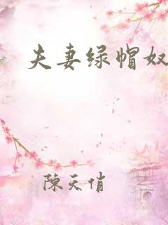 夫妻绿帽奴小说