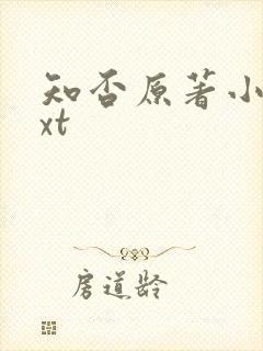 知否原著小说txt