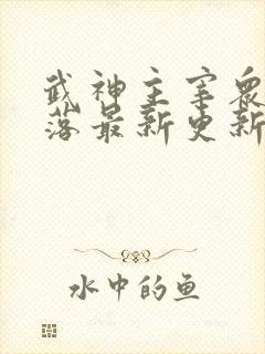 武神主宰众女堕落最新更新章节列表