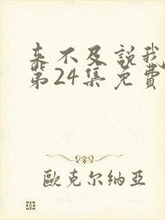 来不及说我爱你第24集免费观看