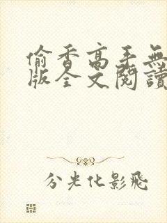 偷香高手无删减版全文阅读