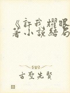 《许我耀眼》原著小说结局