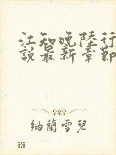 江知晚陆行珩小说最新章节免费阅读