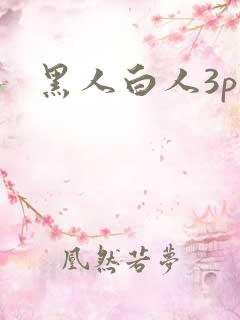 黑人白人3p