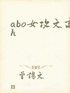 abo女攻文高h