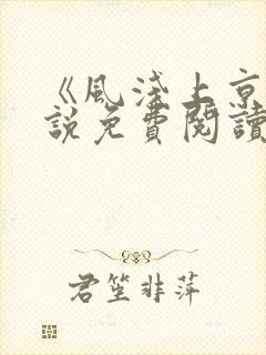 《风浅上京》小说免费阅读最新章节