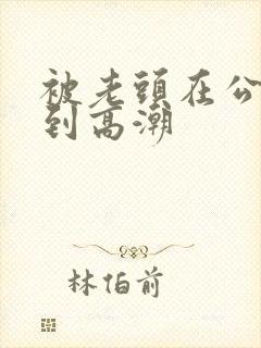 被老头在公车摸到高潮