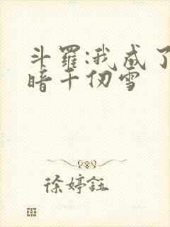 斗罗:我成了黑暗千仞雪