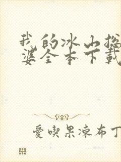 我的冰山总裁老婆全本下载txt