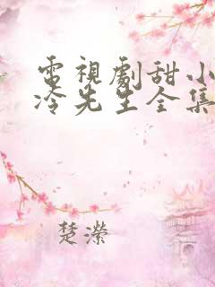 电视剧甜小姐与冷先生全集播放