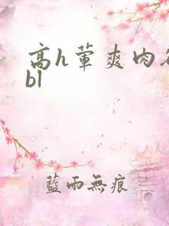 高h荤爽肉欲文bl